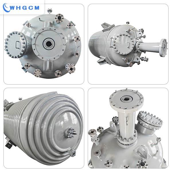 8000 liters Solvent-based acrylic resins high pressure batch reactor with half pipe heating structure ( limpet reactor)