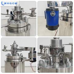 2L customized Titanium lined stainless steel jacketed lab reactor