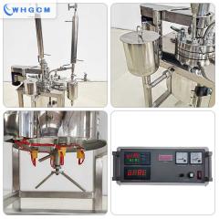 2L stainless steel lab reactor with two condensers