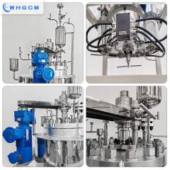 100L Hastelloy pilot reactor high pressure application with lifting rack flat lid