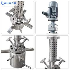 5L lab scale esterification reactor with jacket and magnetic sealing
