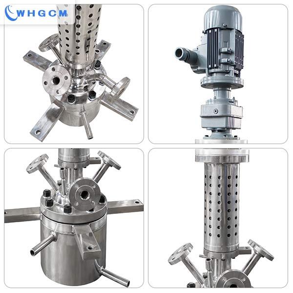 5L lab scale esterification reactor with jacket and magnetic sealing