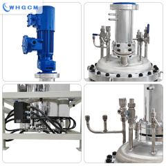 70 liters stainless steel cladding plate reactor for reaction and distillation