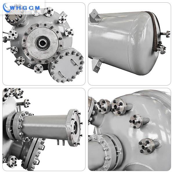 3000L stainless steel clad plate hydrogenation reactor for Tetrahydrofuran (THF) hydrogenating