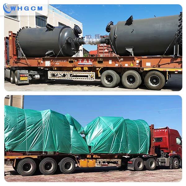 10000L stainless steel clad plate jacketed reactor with electric heating function