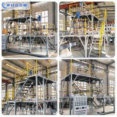 100L esterification polycondensation pilotplant