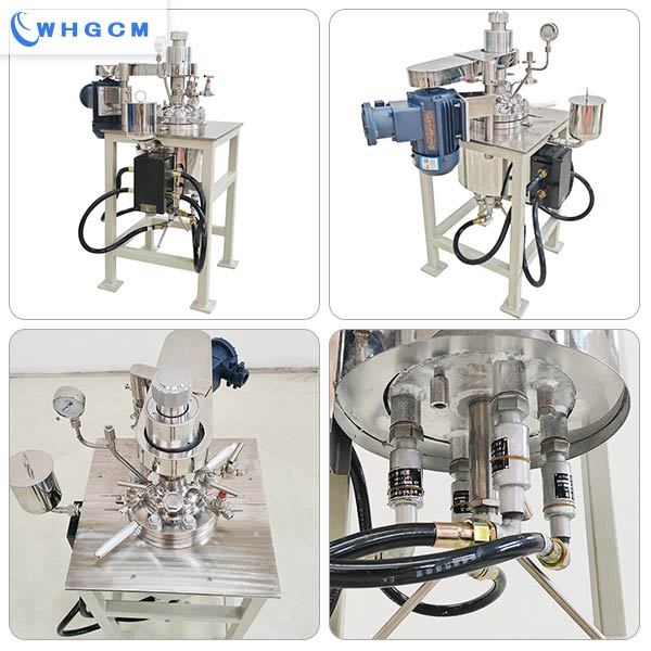 2.5L stainless steel hydrogenation lab reactor