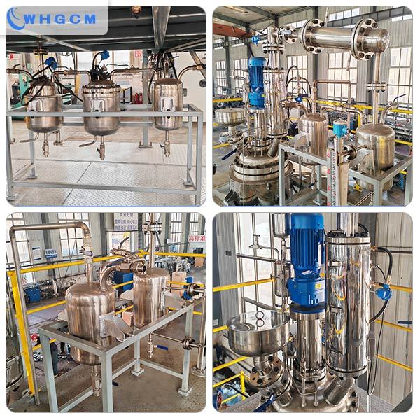 100L esterification polycondensation pilotplant