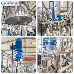 100L duplex stainless steel jacket chemcial distillation reactor system