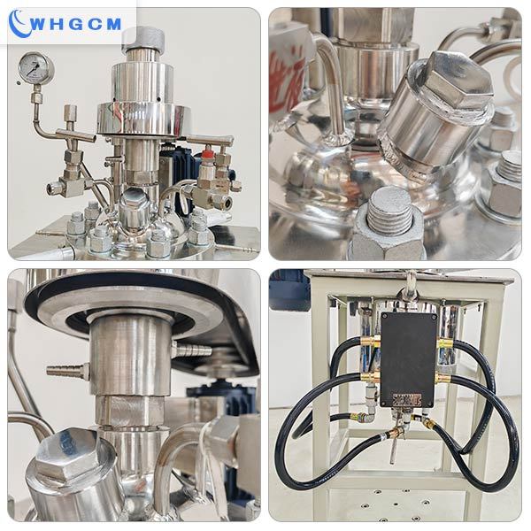 2.5L stainless steel hydrogenation lab reactor