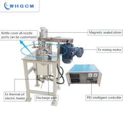 2.5L stainless steel hydrogenation lab reactor