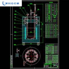 40L oil refine reactor made from stainless steel S30408