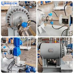 Horizontal Hastelloy composite plate reactor with magnetic sealed
