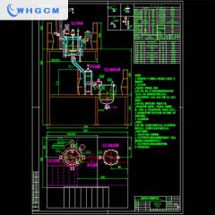 Gas separation equipment consistes of 150L stainless steel reactor and 100L flash tank