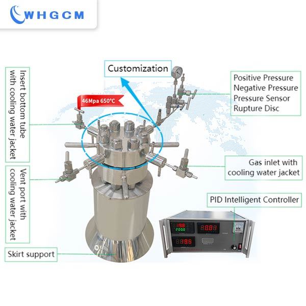 0.5L high pressure lab reactor
