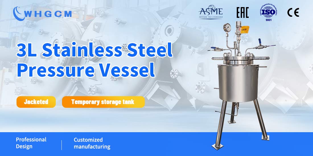 poster of the 3L stainless steel pressure vessel