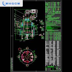 200l Hastelloy pilot reactor vessel with jacket and insolation