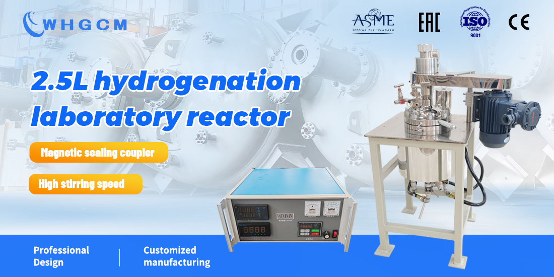 poster of the 2.5L hydrogenation laboratory reactor