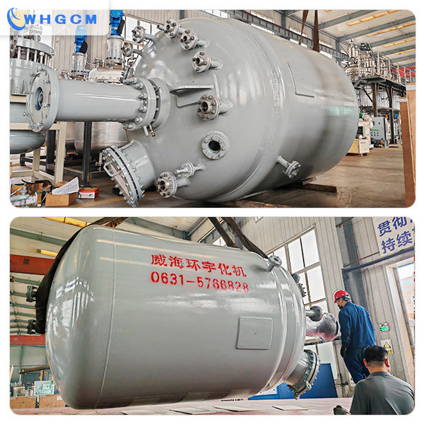 6000L stainless steel composite plate industry reactor