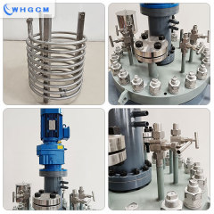 200L high pressure  stainless steel  composite plate magnetic sealed pilot reactor