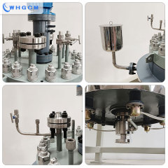 200L high pressure  stainless steel  composite plate magnetic sealed pilot reactor
