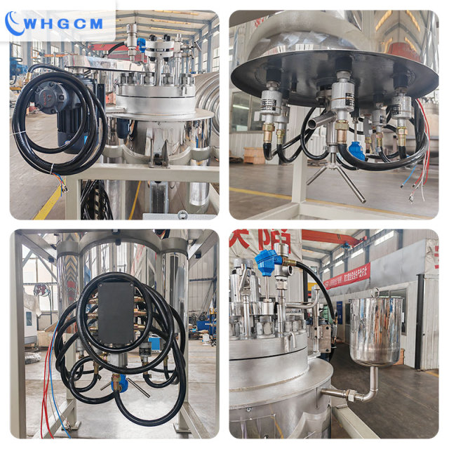 50L Hastelloy C276 cladding plate explosion-proof hydrogenation reactor