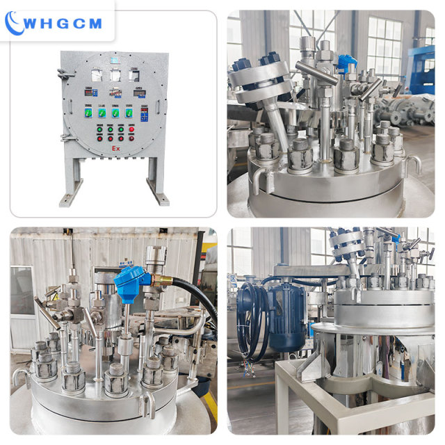 50L Hastelloy C276 cladding plate explosion-proof hydrogenation reactor