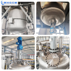 2500L decompression distillation  reactor system with Explosion-proof integrated control cabinet