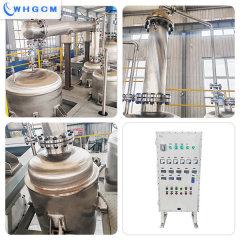 2500L decompression distillation  reactor system with Explosion-proof integrated control cabinet