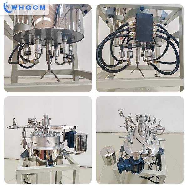 29.5L stainless steel SS316L high pressure hydrogenation reactor with Intelligent PID Controller