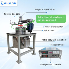 5L  High pressure high temperature electric heating  lab reactor