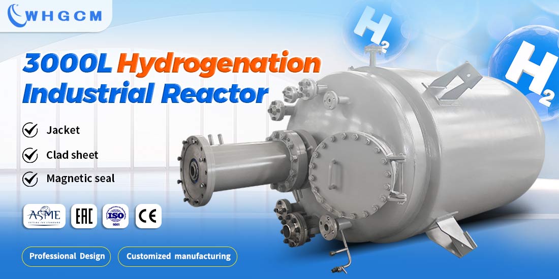 Poster of the 3000L hydrogenation Industrial  Reactor