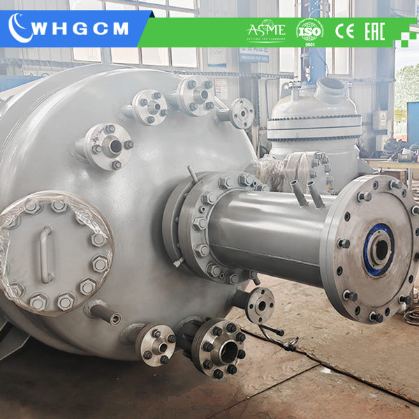 3000L  jacket heating hydrogenation Industrial  Reactor with agitator