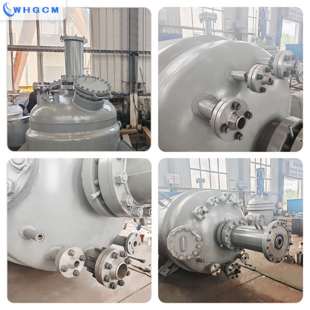 3000L  jacket heating hydrogenation Industrial  Reactor with agitator