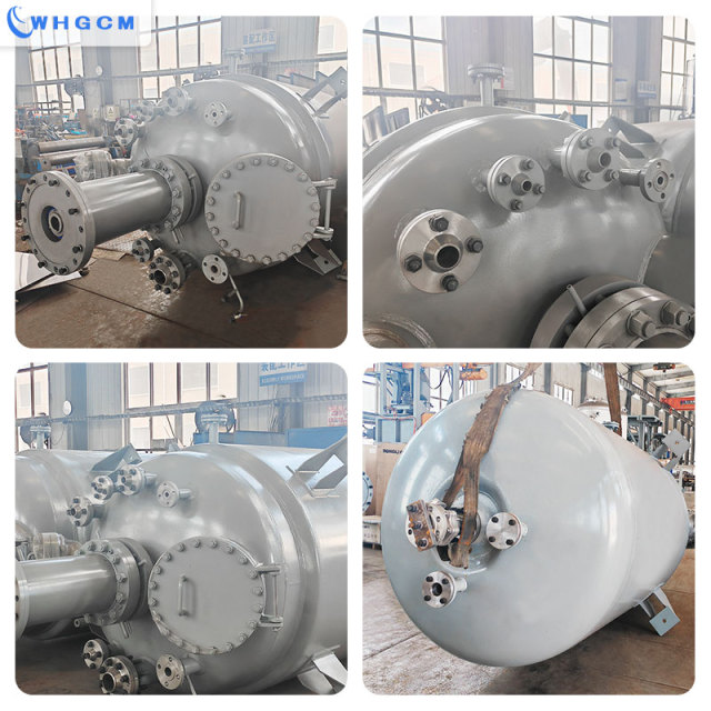 3000L  jacket heating hydrogenation Industrial  Reactor with agitator