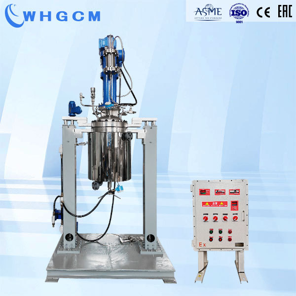 50L Explosion-proof Jacketed Heating Stainless Steel Pilot Plant Reactor with PID