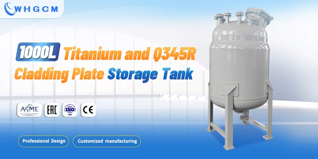 poster of the 1000L Titanium Cladding plate storage tank