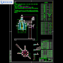 2L stainless steel SS316L electric heating laboratory pressure reactor with lifting device