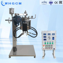 2L stainless steel SS316L electric heating laboratory pressure reactor with lifting device