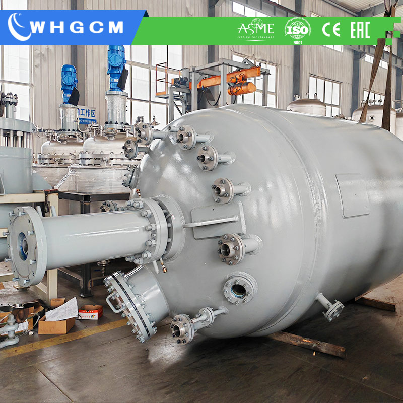 6000L jacket steam heating stainless steel cladding plate industrial ...