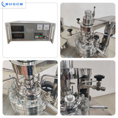 10L stainless steel magnetic seal jacket heating laboratory reactor with intelligent PID controller