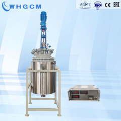 250L low temperatures titanium cladding plate jacket heating pilot reactor with PID controller