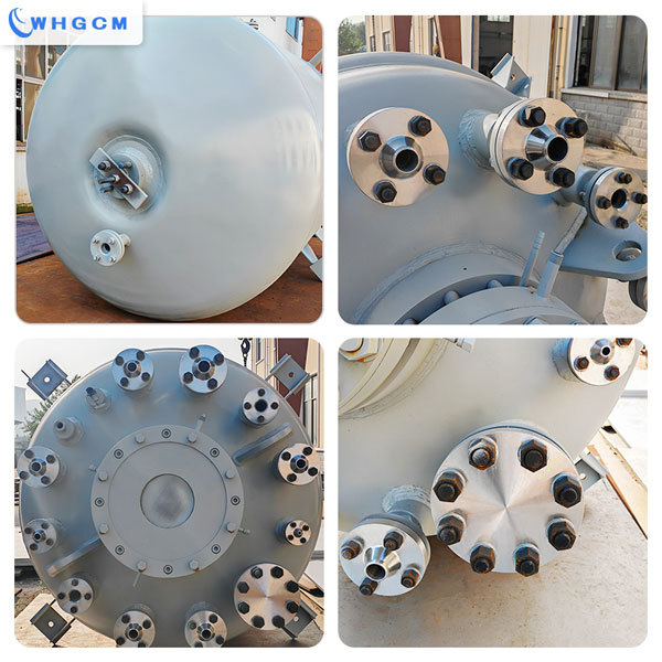 EAC CE Approved 3000L Magnetic Sealed Stainless Steel Chemical Pressure Vessel Hydrogenation Reactor