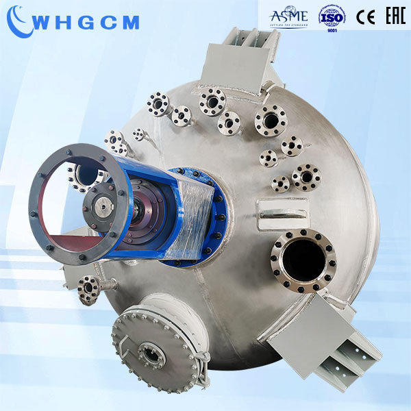 Custom 14500L Limpet Coil Jacket Heating Chemical Pressure Tank Reactor with Dual-encl-face mechanical seal