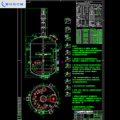 ASME CE EAC Manufacturer Stainless Steel 14500L Chemical Industrial Pressure Reactor