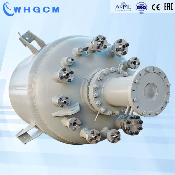 3000L Magnetic sealed Stainless Steel Clad Plate Jacket heating Hydrogenation Reactor