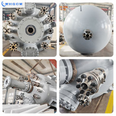 WHGCM 10000L Titanium Electromagnetic Induction Heating Reactor with Magnetic Sealed Stirrer