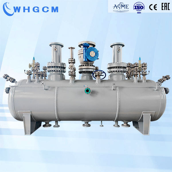 WHGCM NEW 5500L Stainless Steel Cladding Plate Factory Industrial High Pressure Chemical Vessel  Horizontal Reactor