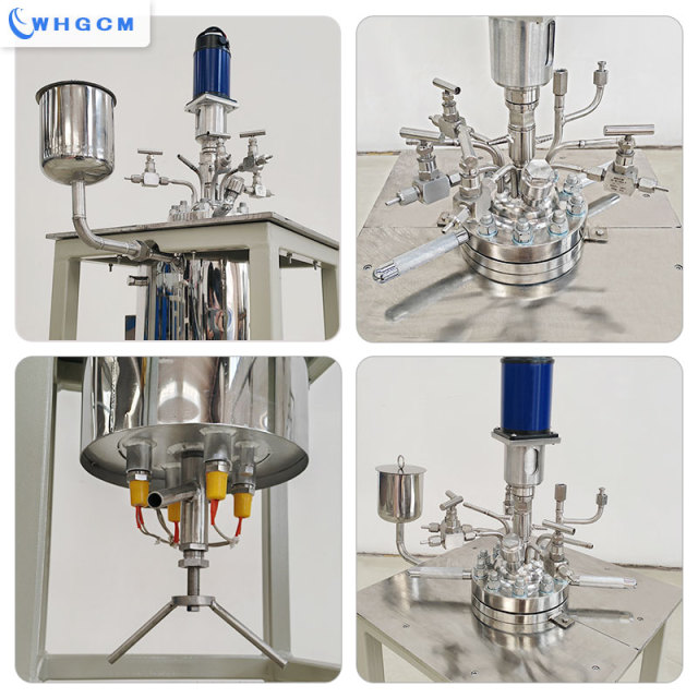 WHGCM High Performance Stainless Steel 904L High-Temperature Jacked Heating Laboratory Reactor