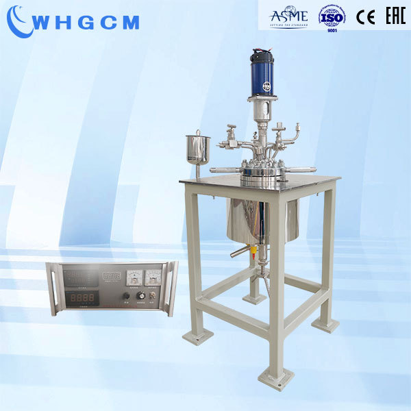 WHGCM ASME CE EAC DOSH High Performance 1L Stainless Steel 904L Resistant Vessel Chemical Autoclave Jacked Heating Laboratory Reactor